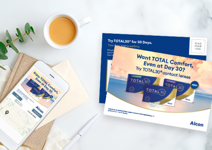 Patient with Eye Doctor